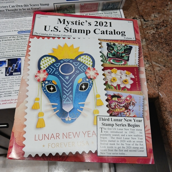 Mystic Stamp Co. 4pc 2020-2021 U.S. Stamp Catalogs Lot - Picture 5 of 5